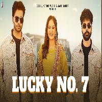 Lucky No 7 Baani Sandhu Jayy Randhawa New Punjabi Song 2023 By Mankirt Aulakh,Baani Sandhu Poster
